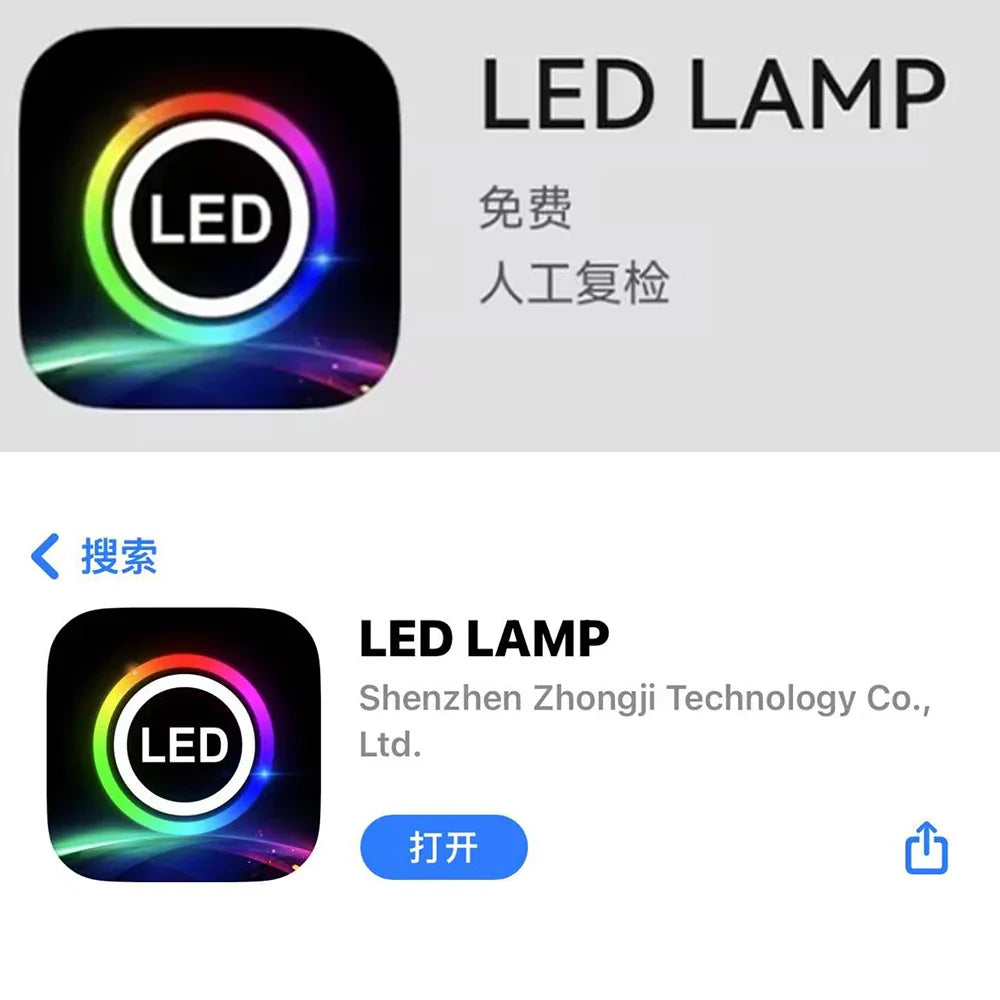 Vibrant Mood LED Light Strips