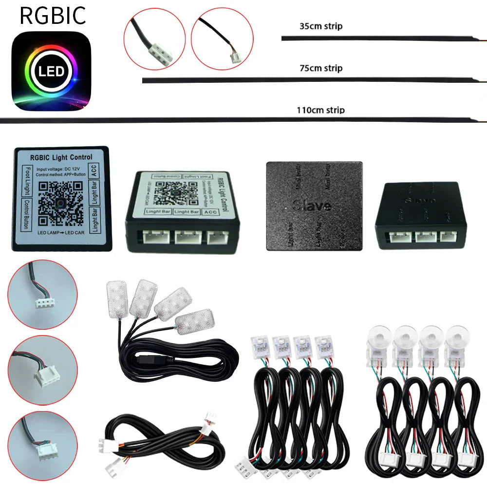 Vibrant Mood LED Light Strips